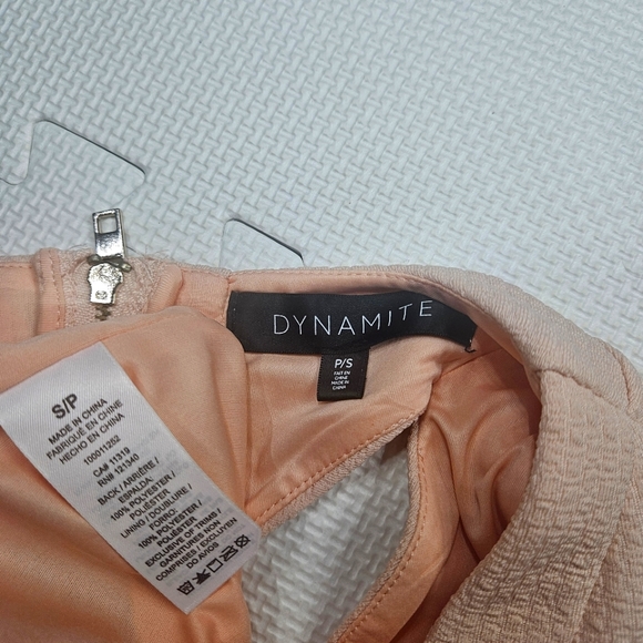 Dynamite Pink Dress Size Small - Picture 5 of 5
